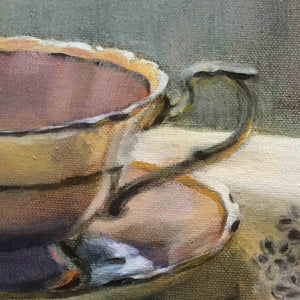 
                  
                    Load image into Gallery viewer, Duchess 5 TEACUP original oil painting
                  
                