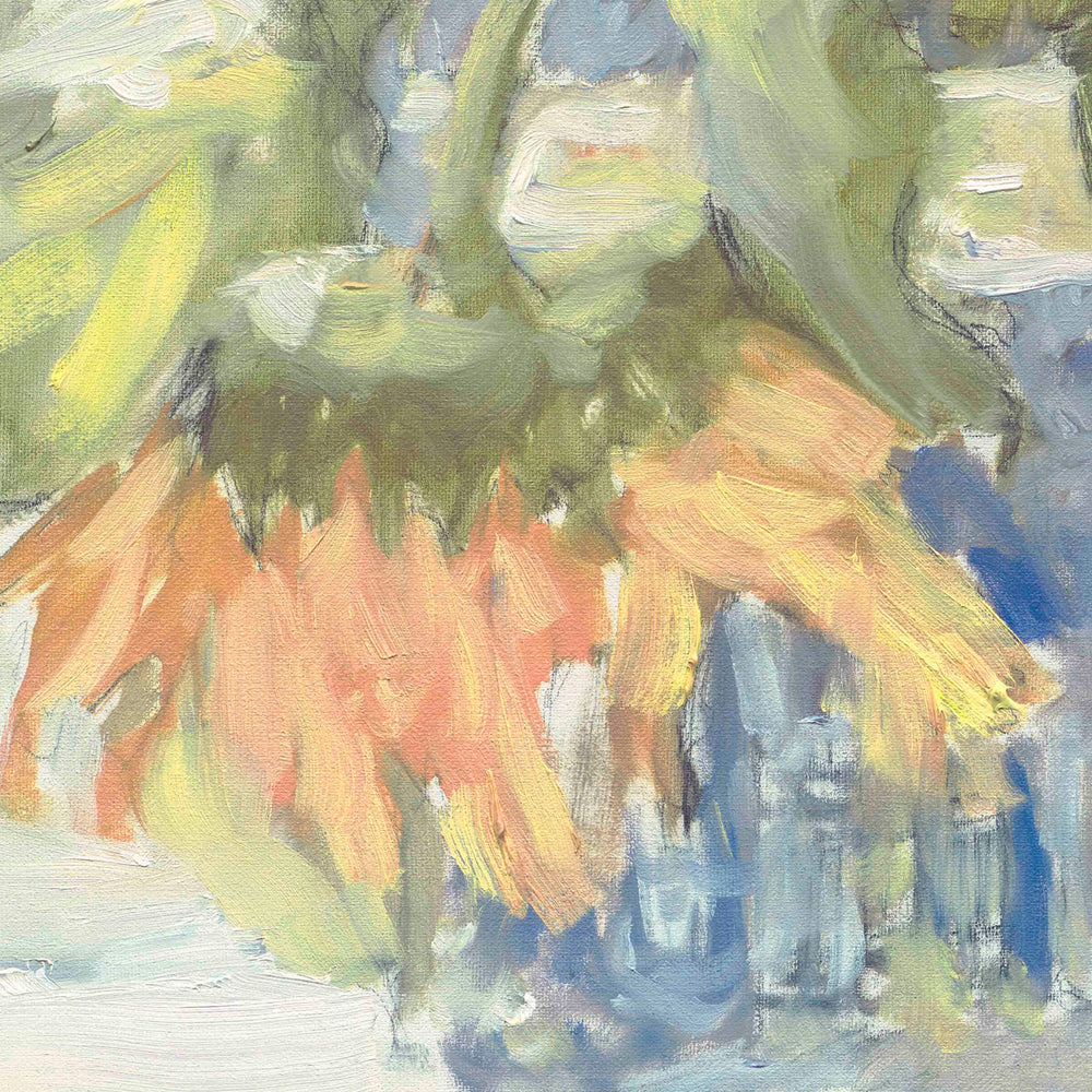 
                  
                    Charger l&amp;#39;image dans la galerie, SUNFLOWERS with Blue Pitcher
                  
                