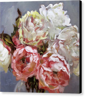 
                  
                    Load image into Gallery viewer, Peony Impressions No.1 - Canvas Print
                  
                