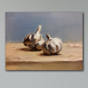 
                  
                    Charger l&amp;#39;image dans la galerie, SOLD Garlics Original Oil Painting
                  
                