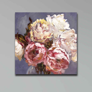 
                  
                    Load image into Gallery viewer, SOLD &amp;quot;Peony Impressions 1&amp;quot;, original oil painting
                  
                